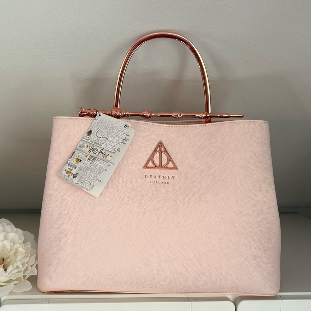 Deathly Hallows Boxlunch Pink Tote Bag